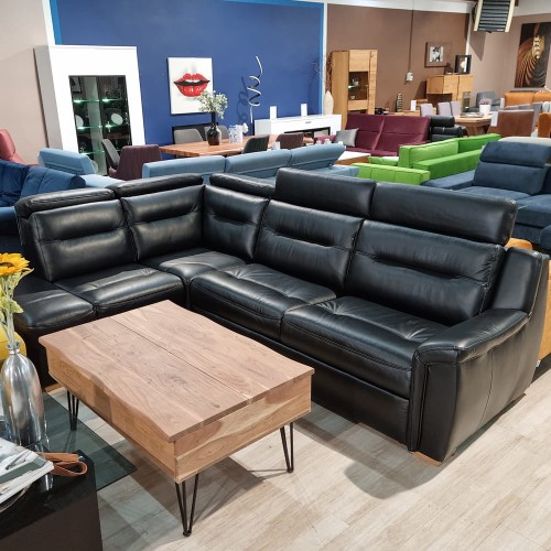 Salmo Narożnik (293x203x93-107) z Funkcją Spania Bydgoskie Meble