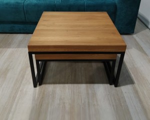 Stoliki Kawowe Lubao (65x38x65/57x30x45) MC Akcent