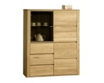 Orlando (natura)  Kredens Typ 45 (123x150x42) Dekort