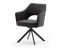 Tonala Krzesło obrotowe antracyt / czarny mat