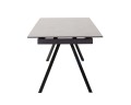 Tobago Stół jasnoszary / czarny mat