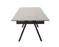 Tobago Stół jasnoszary / czarny mat
