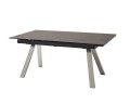 Tobago Stół antracyt / stal szlachetna szczotkowana