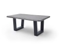 Cartagena Stolik kawowy szary / trapez czarny mat