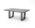 Cartagena Stolik kawowy szary / trapez antyczny przecierany
