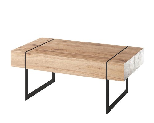 Paphos Stolik kawowy czarny mat