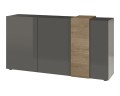 Positano Komoda wysoka 3-drzwiowa