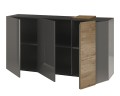 Positano Komoda wysoka 3-drzwiowa
