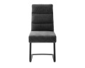 Limassol Krzesło na płozie antracyt 2
