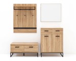 Toledo Garderoba Zestaw mebli 02 MC Akcent