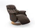 Calgary Comfort L Fotel relax brązowy/natura 2