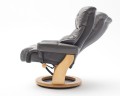 Calgary XXL Fotel relax z podnóżkiem muddy/naturalny 3