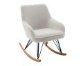 Oran Fotel bujany tkanina biała