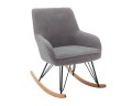 Oran Fotel bujany tkanina szara