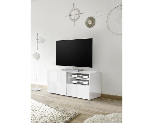 Dama Szafka RTV mała lakier biały