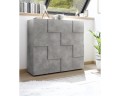 Dama Komoda wysoka laminat beton