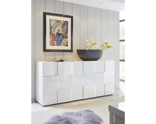 Dama Komoda 3-drzwiowa lakier biały
