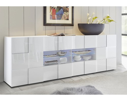 Dama Komoda 2D4S lakier biały