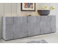 Dama Komoda 4-drzwiowa laminat beton