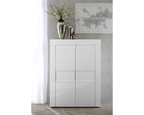 Easy Komoda Wysoka lakier biały