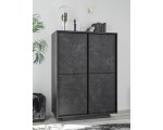 Carrara Komoda wysoka (92x145x43) MC Akcent