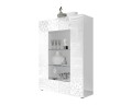 Miro Witryna 2-drzwiowa lakier biały wysoki połysk