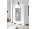 Miro Witryna 2-drzwiowa lakier biały wysoki połysk 2