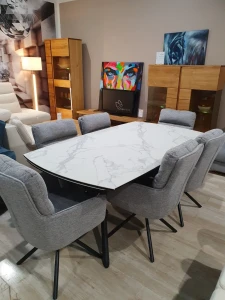 OSSANA STÓŁ 180-260X100 CERAMIKA MARMUR Mc Akcent Promocja