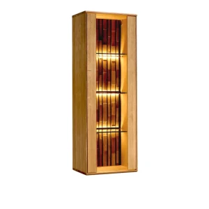 Tramonto (natura) Typ 14 Szafka wisząca/ Witryna 1 drzwi(L/P)uniwersalna    DEKORT Meble Promocja