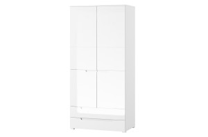 Selene 28 Szafa 2-drzwiowa z 2 szufladami 100x216x58 cm (szer. x wys. x gł.) Szynaka Meble