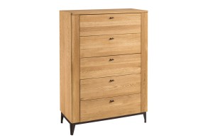 Porto 75 Komoda z 5 szufladami 93x127x42 cm (szer. x wys. x gł.) Szynaka Meble