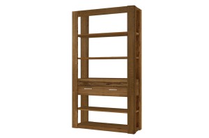 Velvet 18 dąb rustical Regał wolnostojący 125x200x42 cm (szer. x wys. x gł.)Szynaka Meble