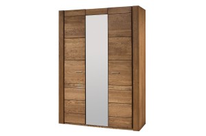 Velvet 73 dąb rustical szafa 3-drzwiowa 160x225x60 cm (szer. x wys. x gł.)Szynaka Meble