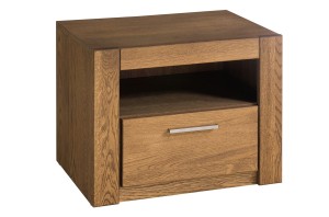 Velvet 79  dąb rustical szafka nocna 54x42x42 cm (szer. x wys. x gł.)Szynaka Meble