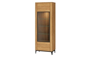 Porto 10 Witryna 1 - drzwiowa lewa/prawa 70x200x42 cm (szer. x wys. x gł.)Szynaka Meble