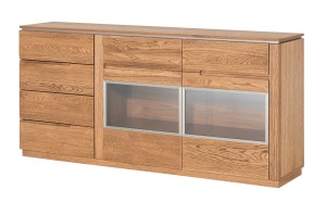 Montenegro 47 komoda 2-drzwiowa z 4 szufladami 180x87x42 cm (szer. x wys. x gł.)Szynaka Meble