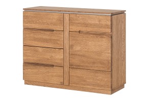 Montenegro 44 Komoda 1-drzwiowa z 4 szufladami 108x87x42 cm (szer. x wys. x gł.)Szynaka Meble