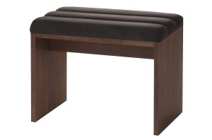 Porti 81 Dab Antyczny Taboret z siedziskiem tapicerowanym 60x46x36 cm (szer. x wys. x gł.)Szynaka Meble