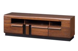 Porti 25 Dąb Antyczny  Szafka RTV z 3 szufladami 160x51x42 cm (szer. x wys. x gł.)Szynaka Meblenaka Meble