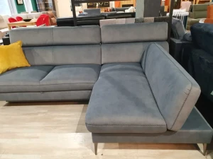 Narożnik ze spaniem i pojemnikiem Dianthus VERO tk. CLOUD 97 Promocja 25 %