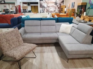 Narożnik z funkcją spania i pojemnikiem Santini Vero Promocja