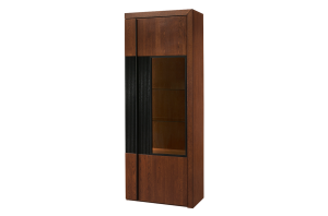 Paris 10 Witryna 1-drzwiowa L/P 75x202x42 cm (szer. x wys. x gł.) Szynaka Meble