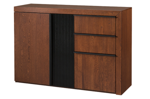 Paris 46 Komoda 3-drzwiowa z 3 szufladami 420x90x130 cm (szer. x wys. x dł.) Szynaka Meble