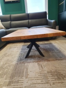 Ława LEXUS z litego drewna dębowego Lexus (120x43x70) Meble Remo Promocja -30%