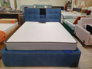 Łóżko 160x200 cm Fiore typ 06 ze schowkiem tk.CLOUD 74 VERO Promocja