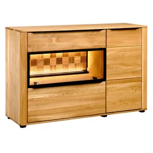 Luna Typ 44 Mała Dębowa Komoda DEKORT