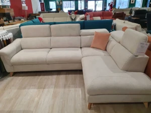 HAMPTON narożnik nowoczesny z funkcją spania i pojemnik na pościel WAJNERT Promocja