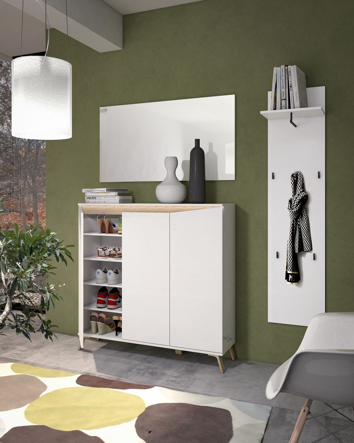 Aladyn/Stone Panel Garderobiany